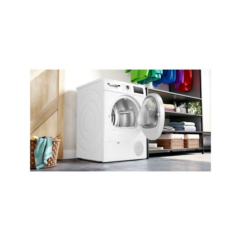Bosch Series 4 Condenser Tumble Dryer 8 kg WTN86201GC - White