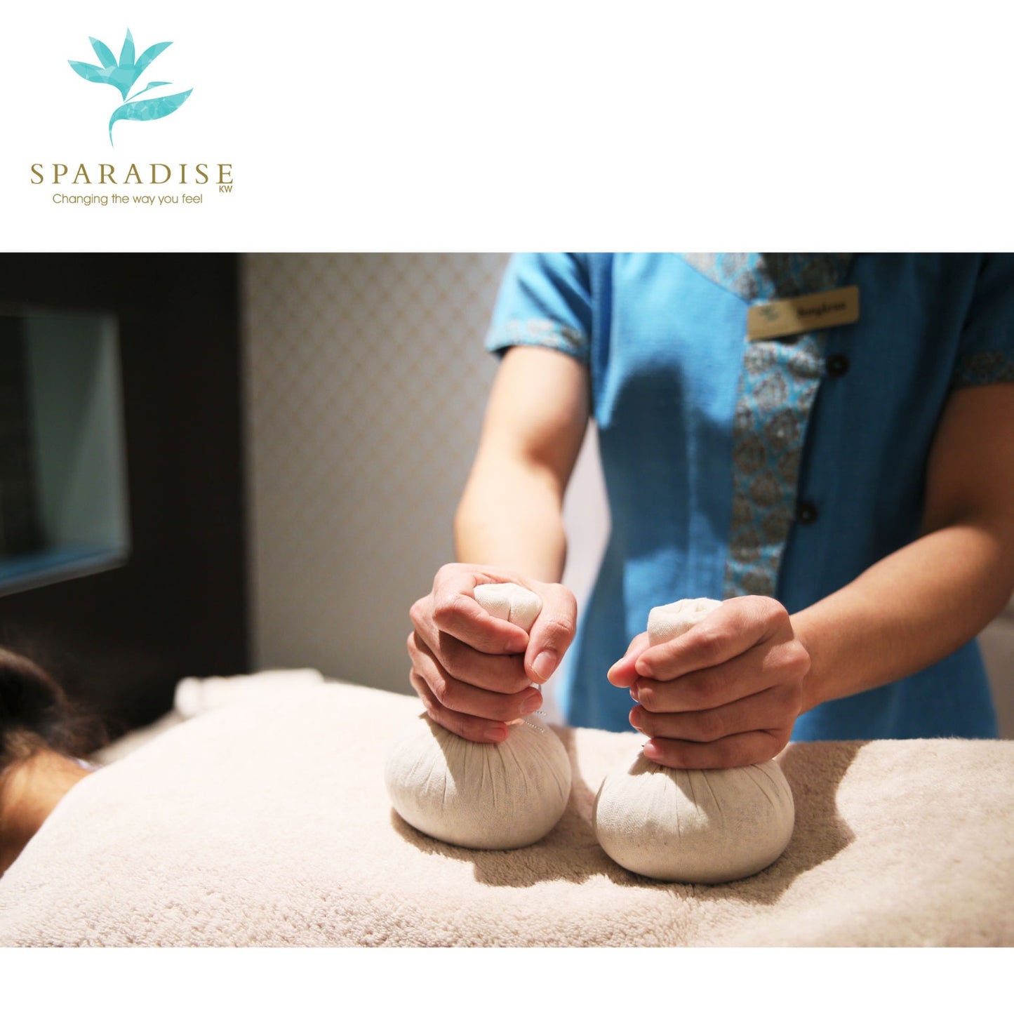 Sparadise Herbal Compress Massage