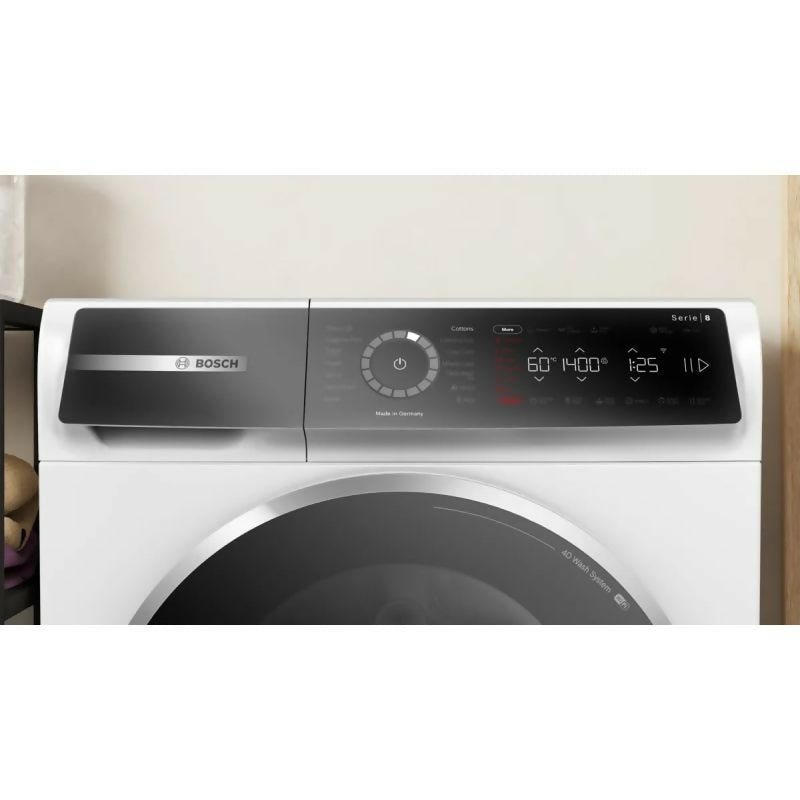 Bosch Series 8 Washing Machine - WGB24400GC - 9Kg, White