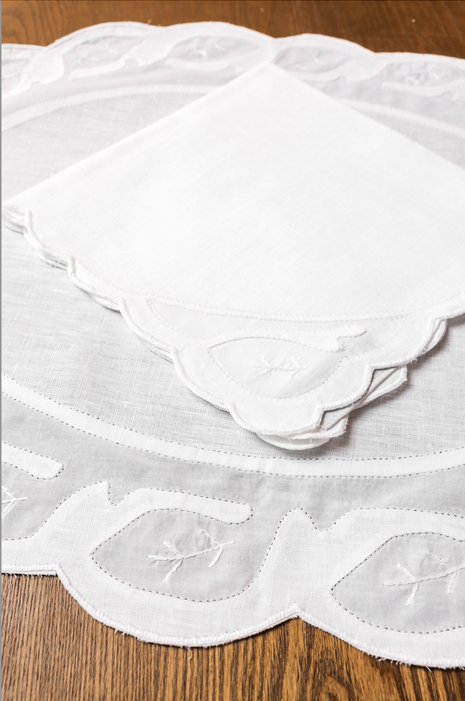 Embroidered Table Mat Set
