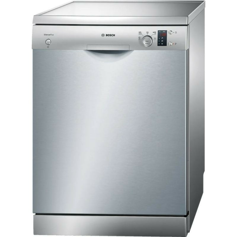 Bosch Free-standing Dishwasher, 5 Programs, 12 Place settings, SMS50D08GC - Silver
