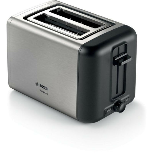 Bosch Compact Toaster DesignLine 970 W, TAT3P420GB - Stainless Steel