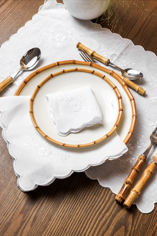 Embroidered Table Mat Set