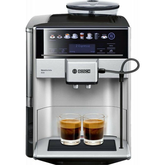 Bosch Fully Automatic Coffee Machine, Vero Barista 600, 1500 W , TIS65621GB - Black/Silver