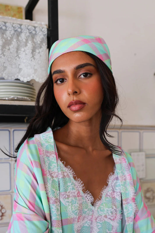 Check bandana