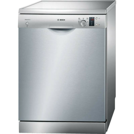 Bosch Free-standing Dishwasher, 5 Programs, 12 Place settings, SMS50D08GC - Silver